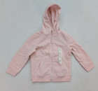 Cat   Jack Girl s 4t Front Zip Hoodie Jacket Soft Pink Sweatshirt New
