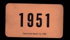 1951 Glenside Social Club Philadelphia Pa   Signed Member Joseph Shirvin