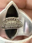 King Baby Indian Motorcycle 925 Sterling Silver Biker Ring Men   s Size 14 Usa