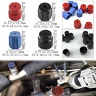 20 Pcs Ac Valve Cap Car Ac Service Caps 4 Sizes High And Low Pressure Air 