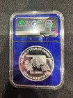 2025 Official Mint Medal 1 Oz Silver Ana World Money Fair 1st Day Ana Ngc Pf70