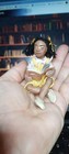 Reading African Girl child-ooak 12scale Miniature Dollhouse Doll Cwpoppets