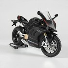 1 12 Ducati Panigale V4s Alloy Diecast Motorcycle Model Black W  Sound   Light
