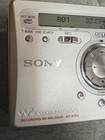 Sony Minidisc Walkman Player And Recorder - Silver Mz-r700 Tested Working