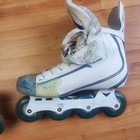 Mission Soldier Black Inline Roller Hockey Skates Senior 10ee