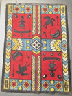 Vintage Tobacco Pipe Cigarette Felt - Native American Great Graphics   Symbolism