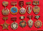 Set 27 Soviet Ussr Badge Pin Collection Of Badges Ww2 Great Patriotic War