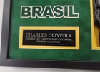 Charles Oliveira Signed Framed Ufc Custom Glove   Beckett Coa