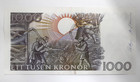 1989-92 Issue Sweden 1000 Kronor Banknote P  60a Crisp Au