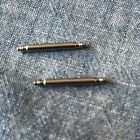 Wiscasset Watch - Fat Seiko-style 2 5mm Spring Bars - 20mm   22mm