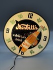 1956 Nesbitt   s Soda Pop Round Pam Lighted Cock Sign Working 1950s Advertising
