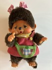 Vintage 1974 Monchichi Sekiguchi Girl Monkey Doll W  Full Outfit Mattel Rare  