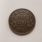 1923 1c Canada Small Cent - Semi Key Date - Km28 - Sku-q6421 a