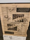 Devo Full Band Signed Rolling Stone Feb 7 1980 Page Framed 20x16 Autographs