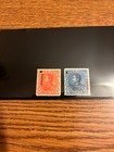 2 Venezuela 1882 Bolivar Specimen Stamps F-vf Og Nh