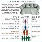 All Cotton 100  Stripe Sofa Or Loveseat Slipcover sofa chair Cover In 5 Colors