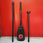 3-piece Adjustable Sup Paddle    lightweight  Floating Aluminum Shaft  body Glove 