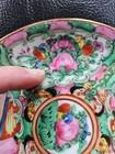 Famille Rose Vintage Saucer 5  Diameter Hand Painted
