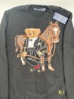 Polo Ralph Lauren Men s Polo Bear Horse Wool Sweater - Size L