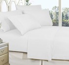 Premium Hotel Quality 1-piece Flat Sheet  Luxury And Softest 1500 Thread Coun   