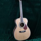 Natural Om42 Acoustic Guitar Spruce Top Gold Gardware Rosewood Side And Back