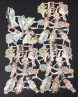 Vintage Germany Agpco 33197 Victorian Wedding Cupid Die Cut Scrapbook
