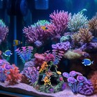 Aquarium Colorful Coral Reef Set Fish Tank Decoration Mountain Ornament For Aqua