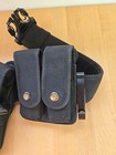 Police Duty Belt Nylon Premier Belt With Don Hume Accessories Black Please Read 