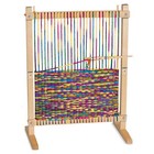 Wooden Multi-craft Weaving Loom  Extra-large Frame  22 75 X 16 5 Inches 
