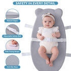 Baby Changing Pad  Soft Diaper Changing Mat With Waterproof   Wipeable Pu Cover 