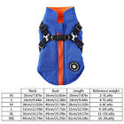 Pet Dog Jacket With Harness Winter Warm Dog Clothes Waterproof Dog Coat Outfits
