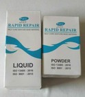 Dental Rapid Repair Self Cure Liquid 100ml   Powder 100gm  pink  Same As Picture