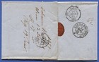 Austria 1858 Stampless Unpaid Cover Wien To Bordeaux  France