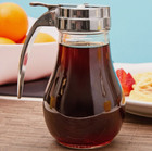 6-ounce Glass Syrup Dispenser  Retro Style Bulb Jar Syrup Dispensers