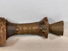 250868 - Old African Ethiopian Afar Sword With Leather Case - Ethiopia