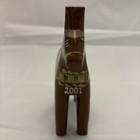5    Brown Swedish Dala Horse  2001 Signed Artist At Nils Olsson 228 500 Limited