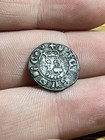 1200s Dinero Spanish Medieval Silver Coin Barcelona Mint Crusaders Templar Cross