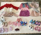 American Girl 46 Piece Lot Clothes  Shoes  Bedding For 18    Doll