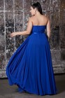 Women s Formal Strapless Lace Up Back Bridesmaid Long Evening Gown Prom Dress