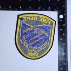 Wright Patterson Airforce Base Fire Department Patch  Great Condition 