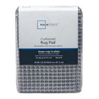  2 Pack  Mainstays Non-skid  Non Slip  Pvc-coated Polyester Rug Pad Gray 2  X 3 