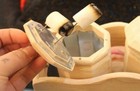 Traditional Wooden Eye Moxibustion Box Eyesight Moxa Mugwort Health Therapy Gift