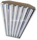 6lamp T8 High Bay Fluorescent Light Fixture  quantity 5 With 50 Bulbs   New