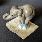 Lot Of 10 Vintage Porcelain Ceramic Elephants Small Figurines Trunks Up El10