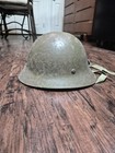 Wwii Japanese Helmet With Nesr Mint Liner Named To Man In Tokyo During Ww2