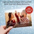 Personalized Photo Christmas Cards With Envelopes - Premium Quality - 5x7-202   