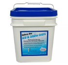 30 Lb Ice Snow Melt Rock Salt Deicer Pail For Parking Lot Sidewalk  Kid Pet Safe