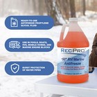 Recpro 1 Gal Rv Antifreeze Concentrate Fluid For Winterizing Vehicles  2 Pack 