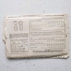 1940s Vintage 36  Bust Ff Simplicity 1199 Wrap Around House Dress Sewing Pattern