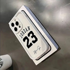 Iphone All Models Jordan 23 Case Black White   Shockproof Basketball Cover